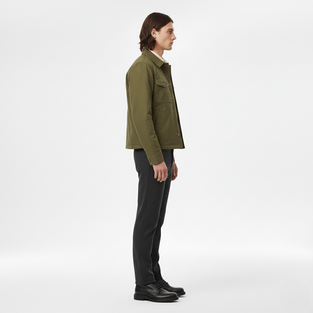 Chaqueta de estilo utilitario para hombre