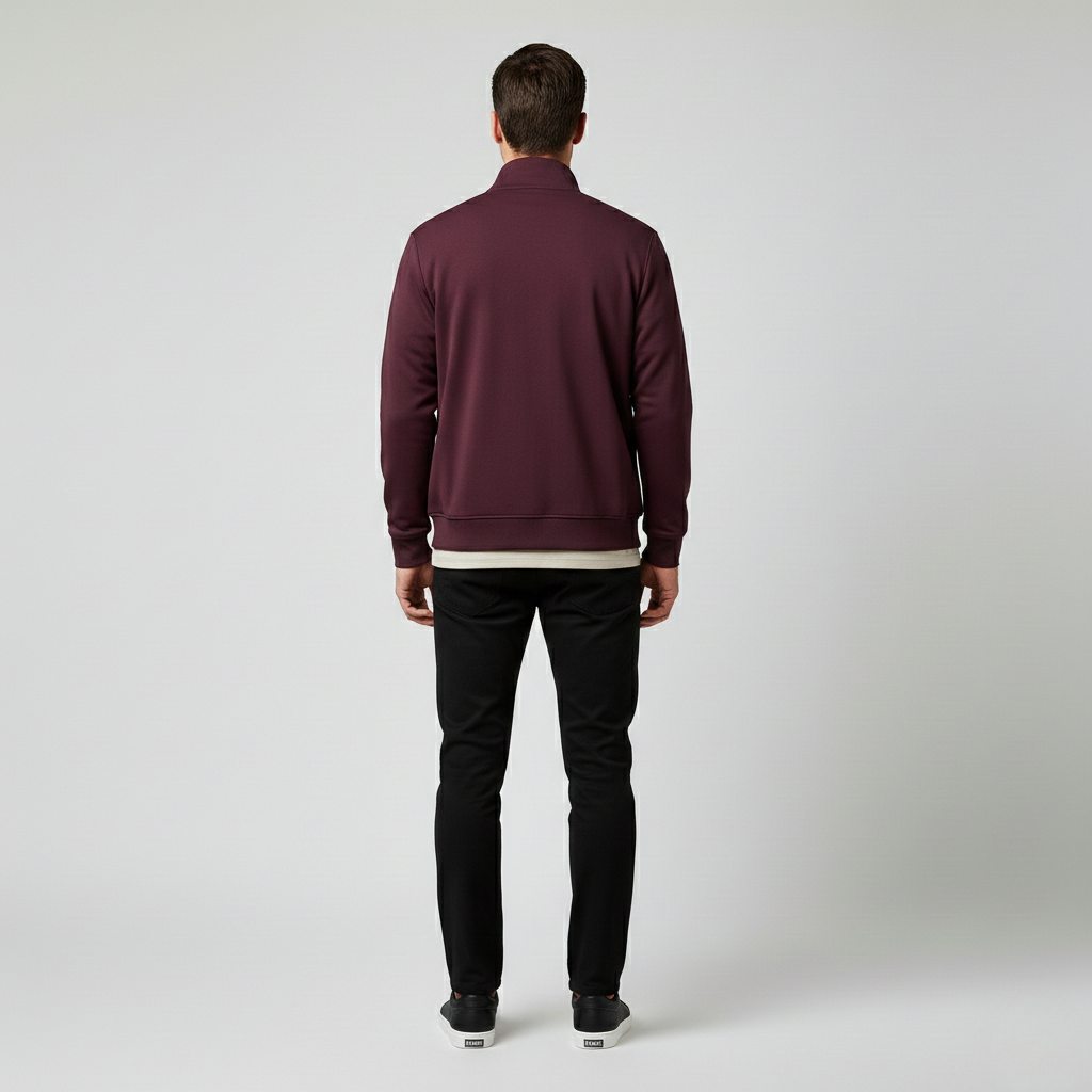 Chaqueta con cremallera para hombre