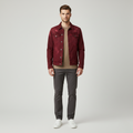 Chaqueta de líneas sencillas para hombre