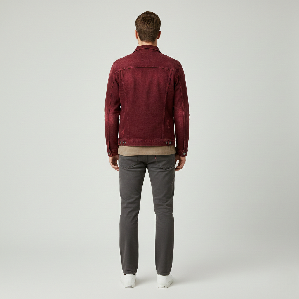 Chaqueta de líneas sencillas para hombre