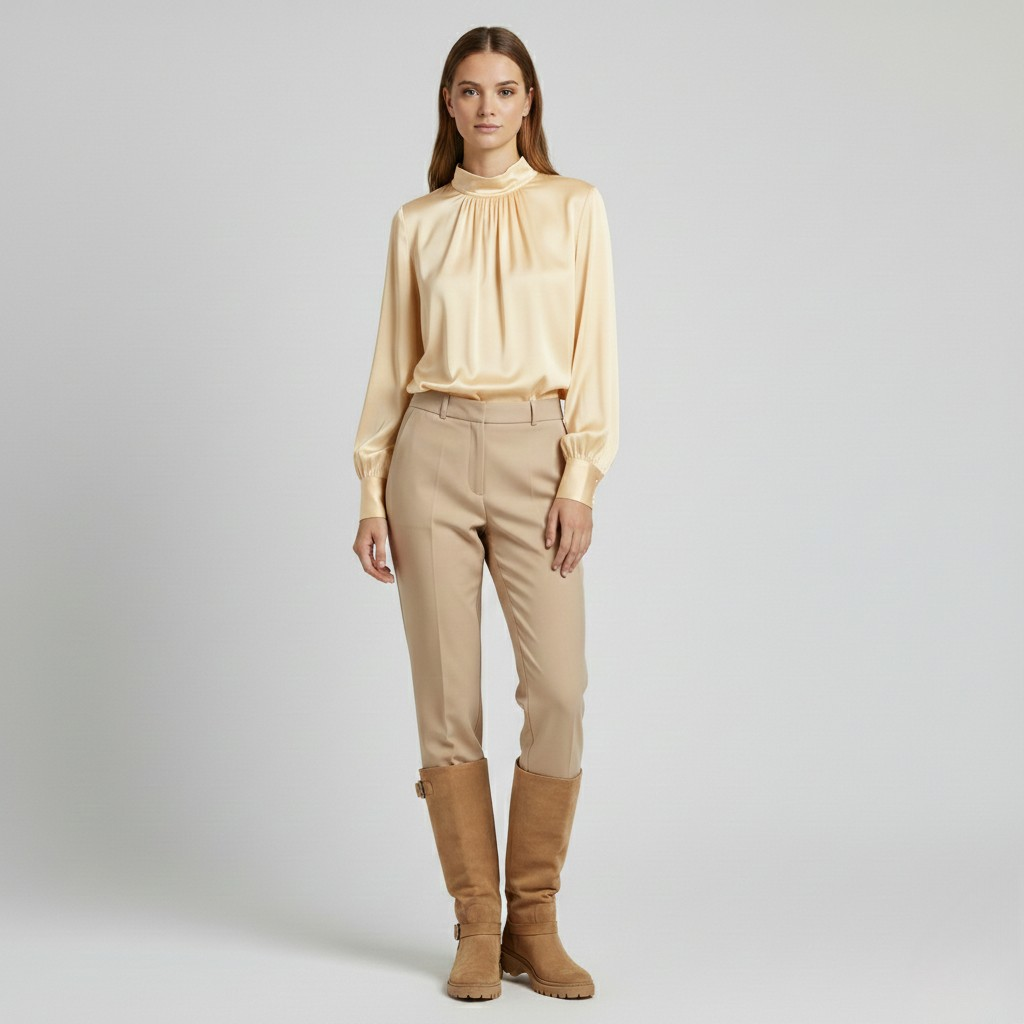 Blusa de líneas sencillas para mujer